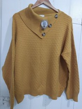 Ladies Apricot Super Soft Jumper Size 18 Bnwt