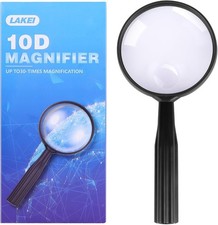 Lakei Magnifying Glass,10X 30X