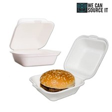 Bagasse Clamshell Compostable