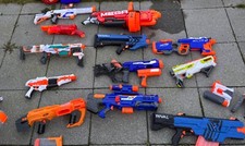 Nurf gun and bullets - nurf,