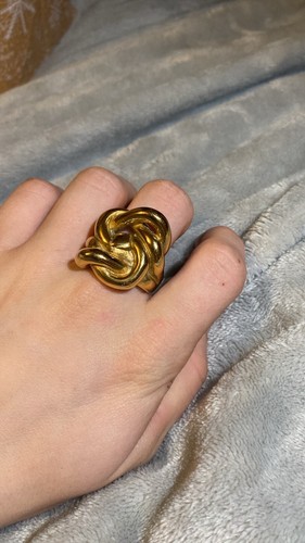 Knot ring stainless - ring,