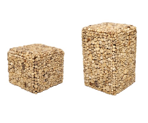 Driftwood stool natural - driftwood,