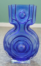 Original Riihimaki Riihimäen Lasi Helena Tynell Aitanlukko Padlock Vase 1968/74