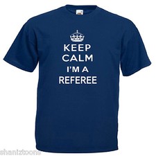 Keep Calm Referee Mens T Shirt