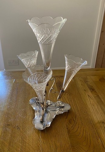 Trumpet silver plated - 4,