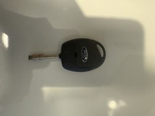 “Genuine Ford Car Key Fob with Blade – OEM Transponder Remote Key – Black