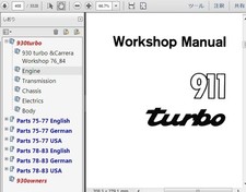 Porsche 930 Turbo Maintenance
