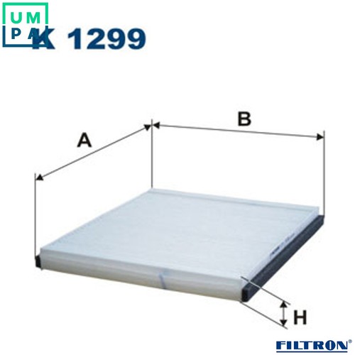 Filter cabin air 1299 - filter,