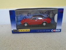 CORGI VANGUARDS 1/43 SCALE FORD CORTINA MK3 1.6 GXL FLAME RED/BLACK ROOF