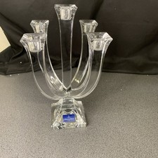 Villeroy & Boch Crystal 5 Arm Classic Candlestick / Candelabra- LABELLED