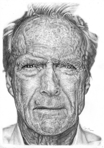 Original pencil drawing - pencil,