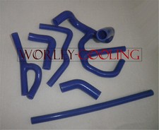 FOR ROVER MINI COOPER 1.3L SILICONE RADIATOR COOLANT HOSE TUBE PIPE 90-96 BLUE