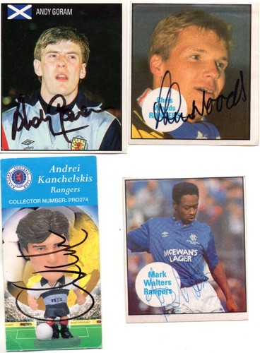 Rangers cards stickers - 4, cards/stickers