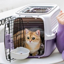 Multi Portable Pet Carrier Cat Puppy TravelCage Dog Carry Basket Transporter Box