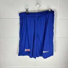 Nike Shorts Mens Large Blue Team GB Olympics Great Britain Pro 2015 Storm Fit*