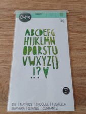 Sizzix Alphabet cutting die