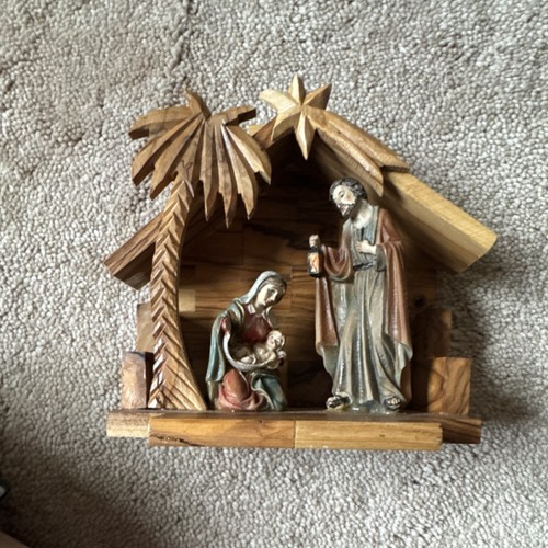 Authentic olive wood nativity - authentic,