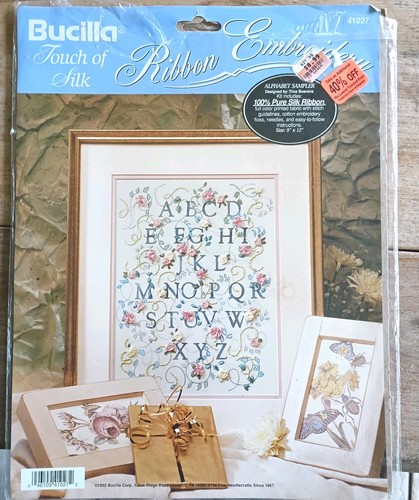 Bucilla ribbon embroidery - ribbon,