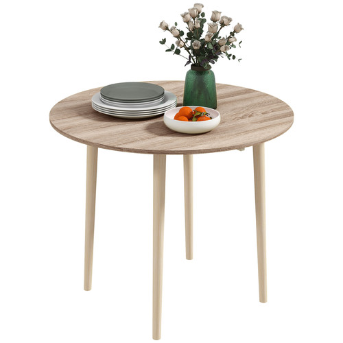 Round drop leaf dining - round, table