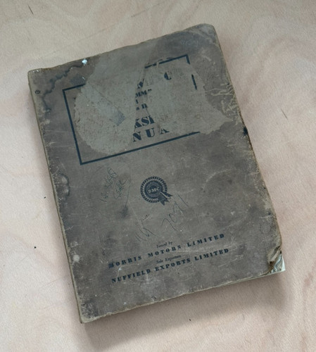 Morris minor workshop manual - morris,