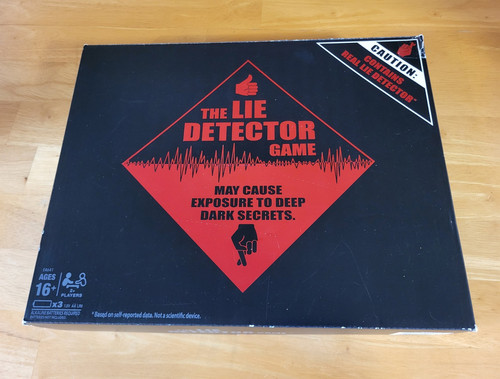 Hasbro the lie detector game - the,