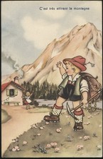 FRA. Used Cartoon Postcard The