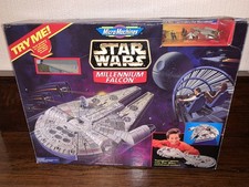 Micro Machines Star Wars Millennium Falcon Playset - V2 (unstickered) complete
