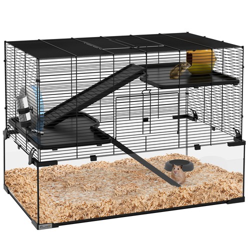 Pawhut tiers hamster cage - 3, w/