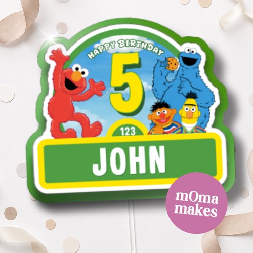 Sesame street birthday cake - sesame,