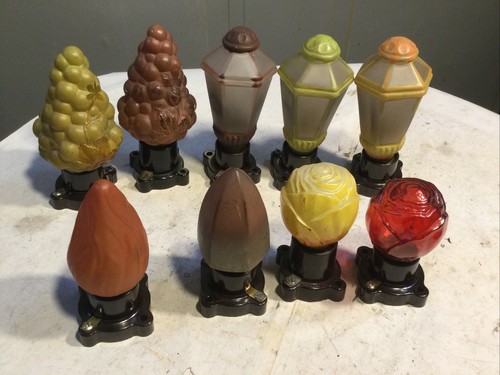 Vintage figural lantern street - vintage,