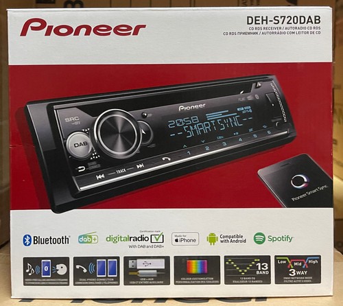 Pioneer car usb dab radio - cd,