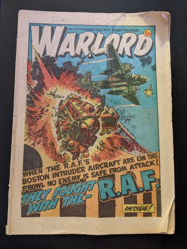 Warlord comic 274 december - no,
