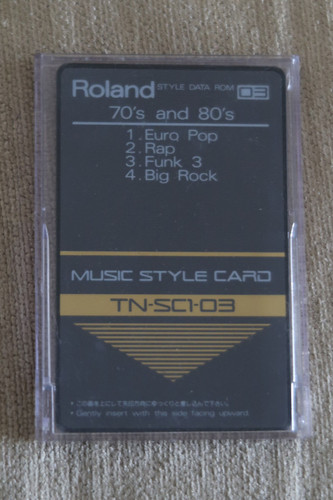 Roland sc1 and 80 - tn, sc1-03