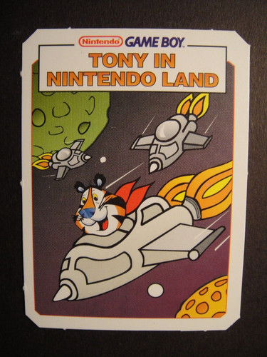 Kelloggs frosties nintendo - kelloggs,