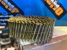 Coil Nails-1 Roll - 15 Deg Wire Collated Flat Wound Coil Nails .45mm Lg x 2.1mm 