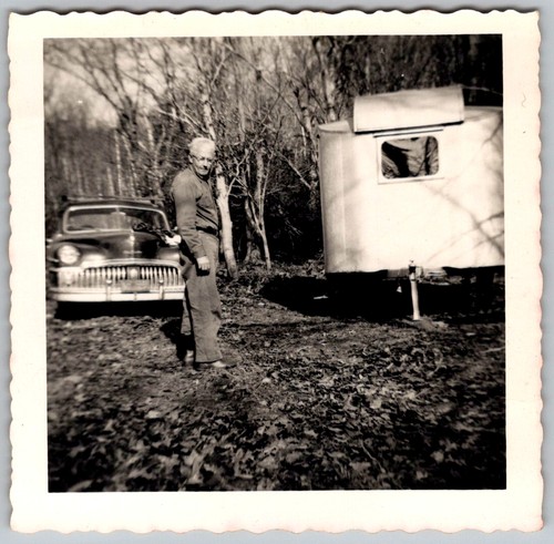 Vtg snapshot man - vtg, 1950