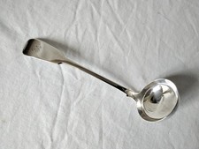 Georgian Scottish Sterling Silver Toddy Ladle Edinburgh 1837 Asherheim N Scrap