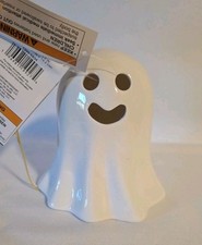  White Light up Ceramic 5"