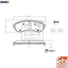 BRAKE PAD SET DISC BRAKE