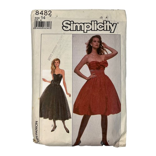 Vintage 80s simplicity 8482 - vintage,