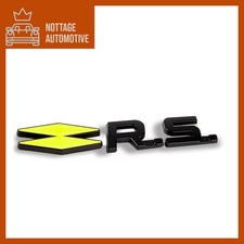 Black RS Renault Sport Metal