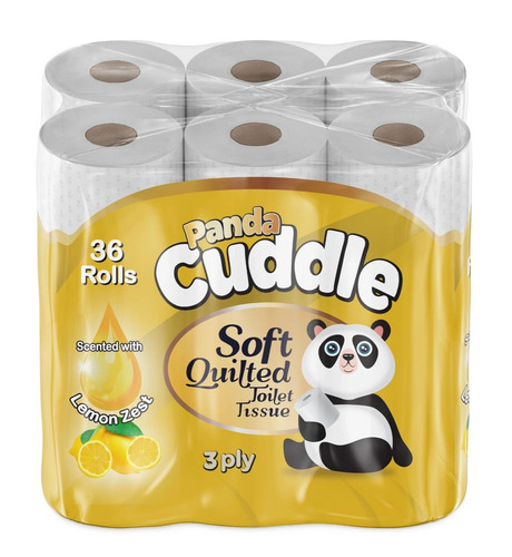 Panda cuddle lemon - panda, zest