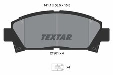 Brake pads 2196102 TEXTAR for