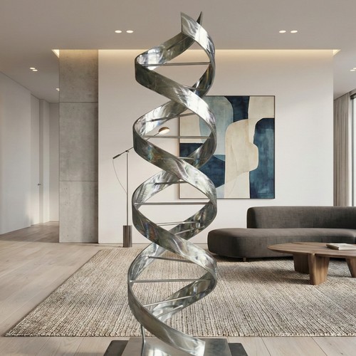 Contemporary abstract metal - contemporary,