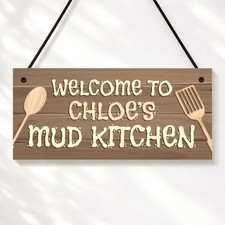 Personalised Mud Kitchen