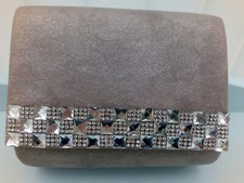 Faith Clutch Bag Gold with optional shoulder strap