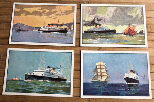 Set four nautical 1930s - of,