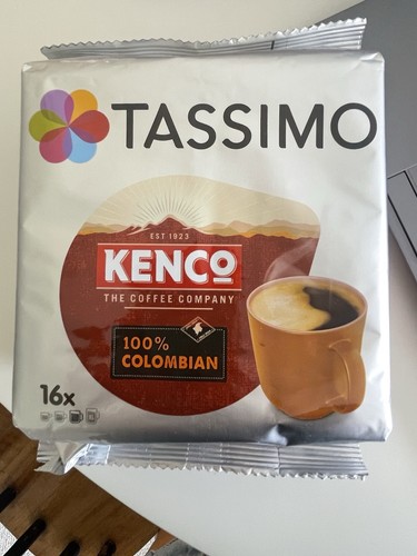 Tassimo 100 colombian pods - 100%,