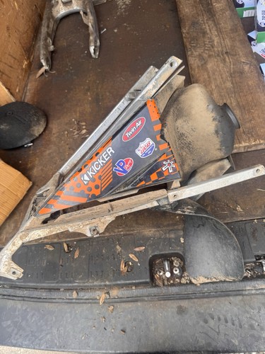 Ktm200 rear subframe - ktm200, 2004