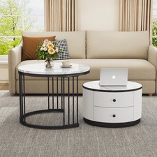 High Gloss Modern Round